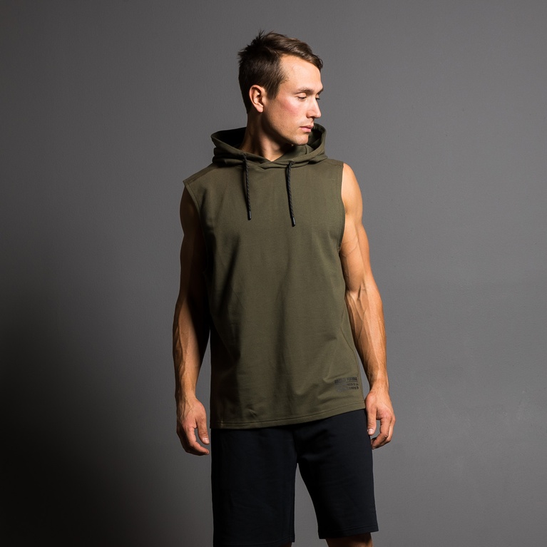 Lyhyt hihainen huppari. "Ms Drop Hoodie" Lyhyt hihainen huppari. "Ms Drop Hoodie"